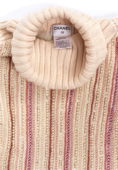 chanel cable knit sweater|chanel sweater for women.